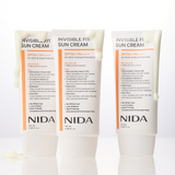 NIDA Invisible Fit Sun Cream (Korean Formula, SPF50+, PA++++) (Global Version)